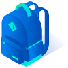 Icono de una mochila