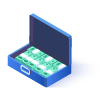 Portafolio de Inversión Icono de portafolio con dinero